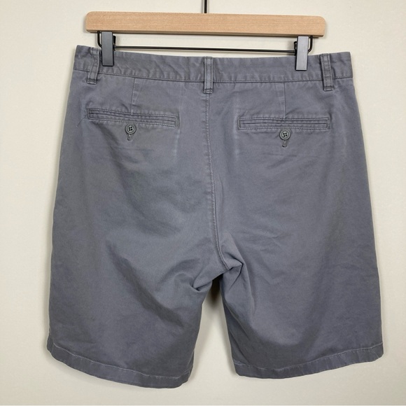 Bonobos 9 Inch Inseam Casual Travel Chino Shorts in Gray - Mens Size 31 - Picture 3 of 6